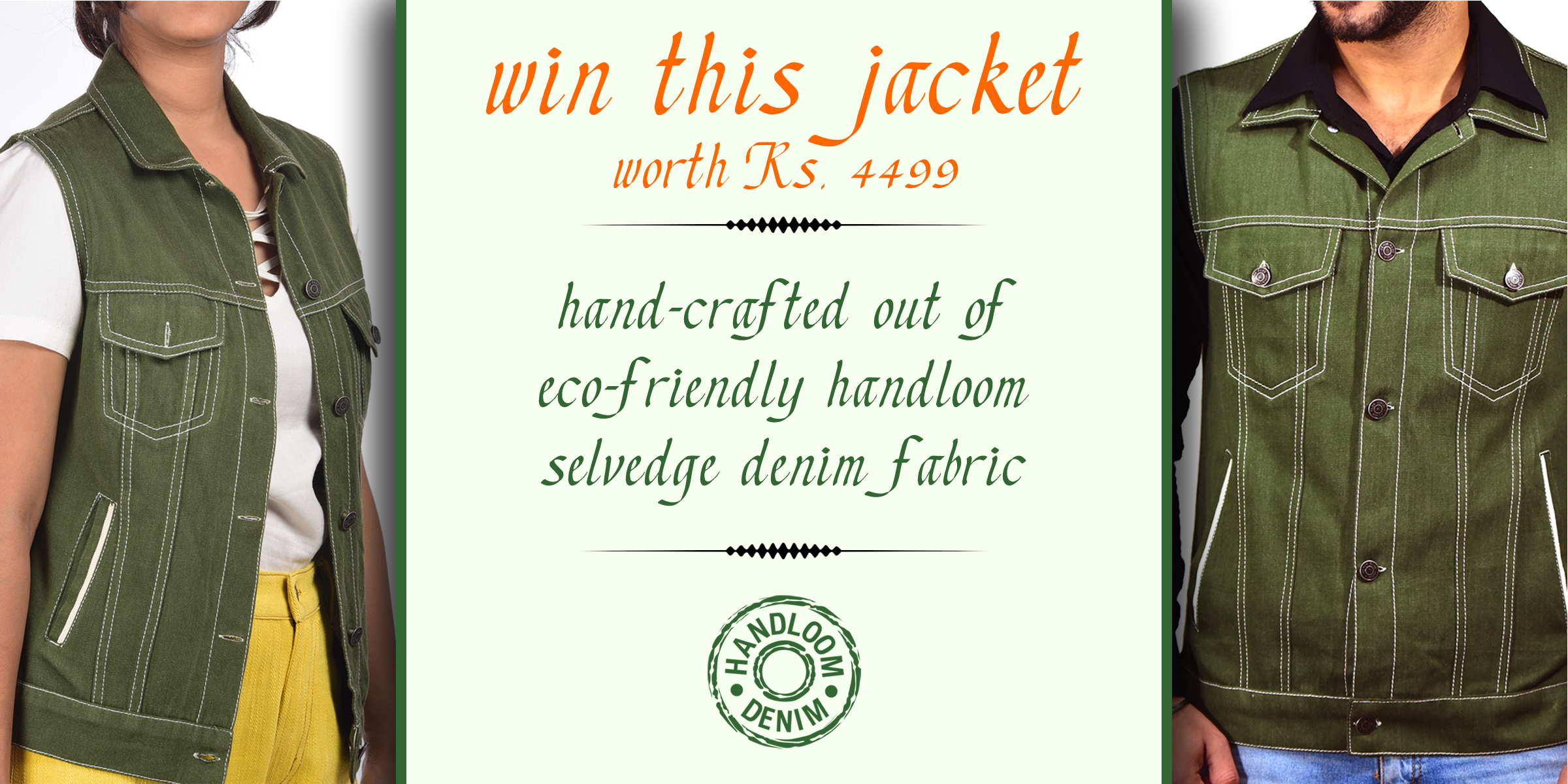 Win A Jacket Contest by Denim Club